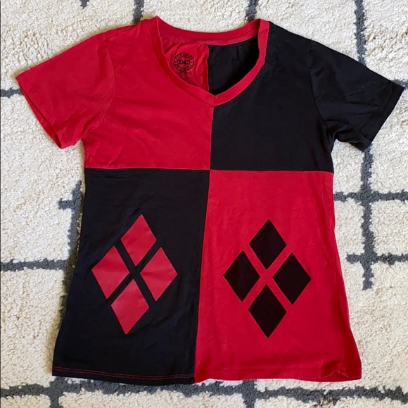 DC Comics Tops - DC Comics Harley Quinn T-shirt! Ladies L Halloween